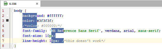 IntelliJ IDEA：用鼠标选择多个矩形文本片段