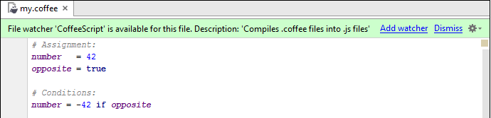 Py Nodejs CoffeeScript 观察者