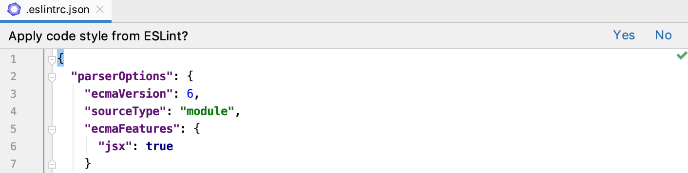 IntelliJ IDEA 建议从 ESLint 导入代码风格